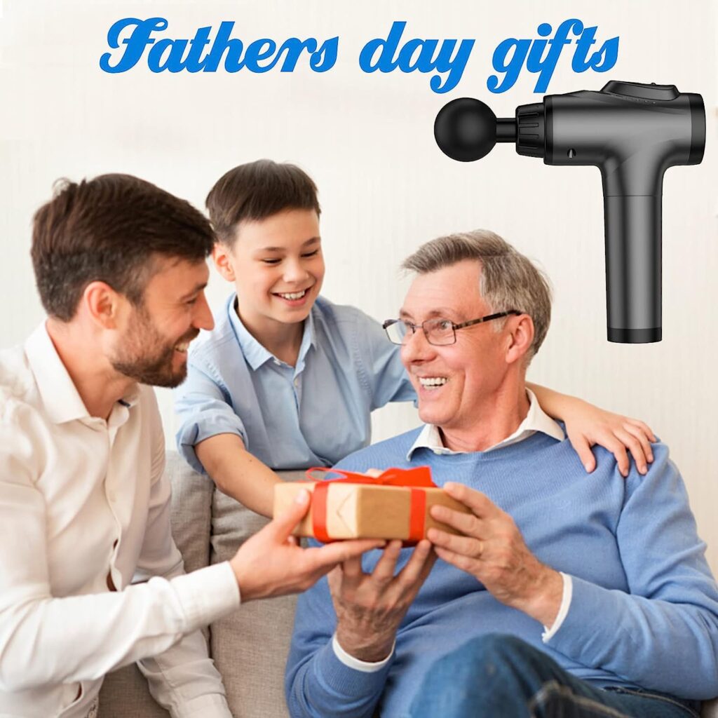 APHERMA Massage Gun, Muscle Massage Gun for Athletes Handheld Deep Tissue Massager Tool 30 Speed Levels 10 Heads, Mothers Day Gifts from Daughter/Son