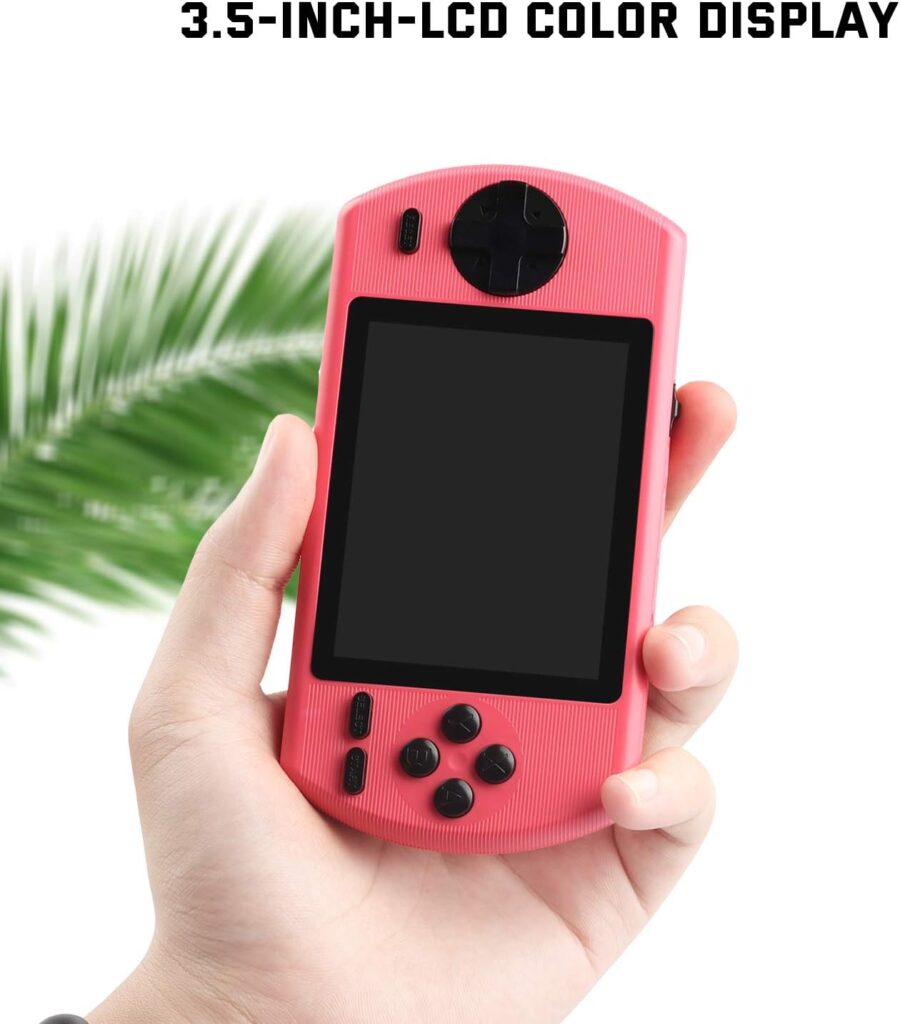 Etpark 500 in 1 Handheld Game Console, Portable Retro Game Player, 3.5-Inch Color Screen Handheld Gameboy, Support TV Two Players , Gift for Kids and Adults