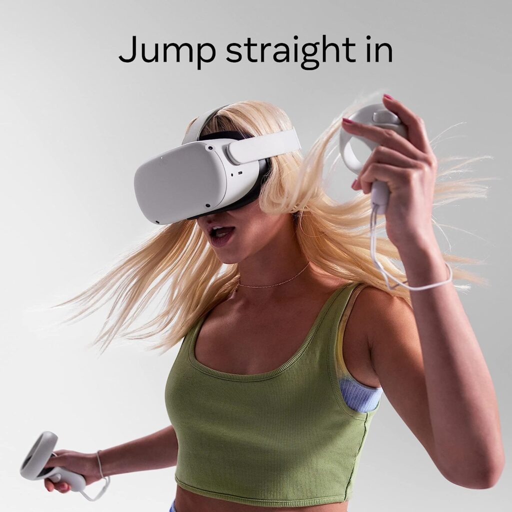 Meta Quest 2 â Advanced All-In-One Virtual Reality Headset â 128 GB